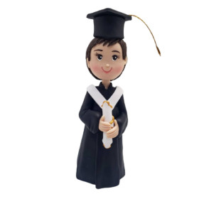 Figura de graduación niño #1